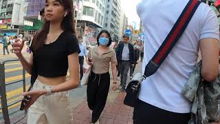 4k LiveMong Kok Street Hong Kong 香港旺角實拍 開心香港 [upl. by Romaine215]