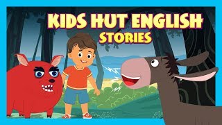 KIDS HUT ENGLISH STORIES  BEST STORIES FOR KIDS  WHERE THE WILD THINGS ARE AND MORE  STORYTELLING [upl. by Yedrahs746]