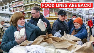 Food Lines Are Back To Russia [upl. by Yeung]