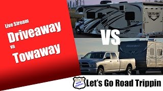 Driveaway vs Towaway Livestream turned Podcast [upl. by Noillimaxam]