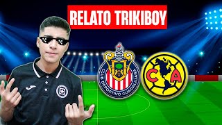 Chivas ya desperto un poco ante América J12  Liga MX Clausura 2024  RELATO ÉPICO [upl. by Kenwee474]