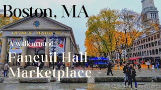 Faneuil Hall Marketplace  Boston MA [upl. by Oiciruam983]