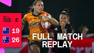 FOUR in a row for Australia  Australia v New Zealand  Full Match Replay  Dubai HSBC SVNS [upl. by Durtschi601]