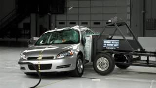 2006 Chevrolet Impala side IIHS crash test [upl. by Ainuj]