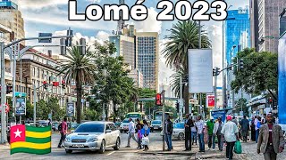 How developed is Togo in 2023 Tour lomé center town with me [upl. by Richmond251]