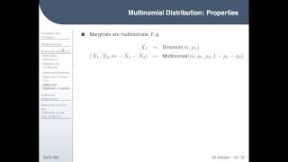 Lecture 17  Covariance Correlation Multivariate Distributions [upl. by Tcideneb]