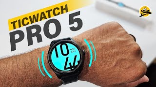 NEW TicWatch Pro 5 Smartwatch  Unboxing Setup amp First Review [upl. by Kolnos]