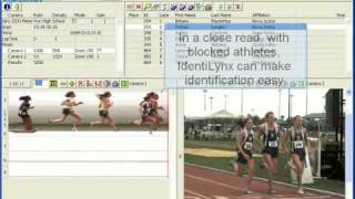 FinishLynx PhotoFinish Software Demo with IdentiLynx [upl. by Silirama]