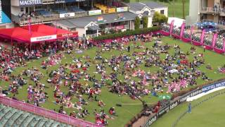 Cricket goes pink in aid of Breast Cancer Awareness [upl. by Calise527]