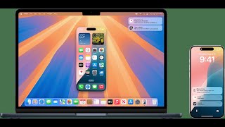 iPhone mirroring in iOS 18  iOS 18  iPhone 16  iPhone New Feature [upl. by Auqeenwahs]