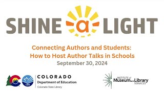 Connecting Students to Authors How to Host Author Talks in Schools [upl. by Gherlein]