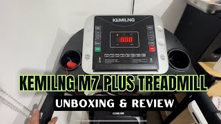 Kemilng M7 Plus Treadmill Review [upl. by Ahcarb]