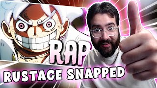 REACTION  GEAR 5 LUFFY RAP  quotThe Drums of Liberationquot  RUSTAGE ft The Stupendium amp PEO PETE [upl. by Ardnuassac]