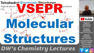 CHEM 1411 Introduction to VSEPR Electronic and Molecular Structures 2024 [upl. by Sunil]