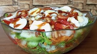 How to make Ghana salad  Ghanaian vegetable salad [upl. by Ainahs]