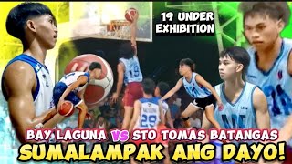 BAY LAGUNA VS STO TOMAS BATANGAS  19U EXHIBITION GAME [upl. by Emelita993]