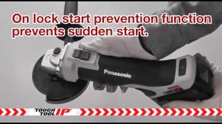 ENNEW Panasonic EY46A2 Cordless Angle Grinder [upl. by Natye259]