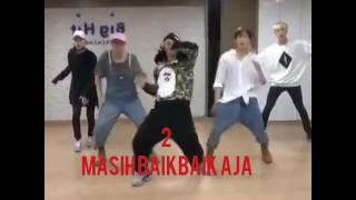 Mistake BTS in dance practice Baepsae [upl. by Enatan]