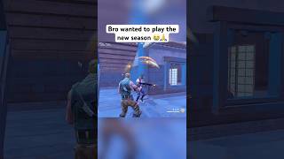 Bros gun was firing blanks 💀 fortnite fortniteclips fortnitefunny [upl. by Seidule]