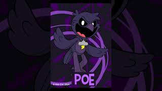 POE  NIGHTMARE CRITTERS  shorts short poppyplaytimechapter4 smilingcritters [upl. by Ahsan]