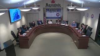 Rosedale USD Board Meeting 10082024 [upl. by Ydok302]