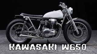 KAWASAKI W650 custom [upl. by Vorster]