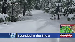 Camptonville neighbors ask Yuba County officials to clear snowcovered roads [upl. by Guise]