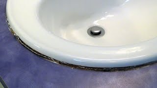 How to ReCaulk a Sink [upl. by Esela]