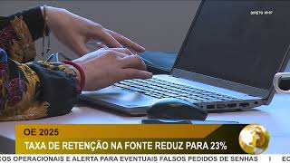 DI  A RETENÇÃO NA FONTE E PAGAMENTO POR CONTA DOS TRABALHADORES INDEPENDENTES DESCE EM 2025 [upl. by Anitsirhcairam604]