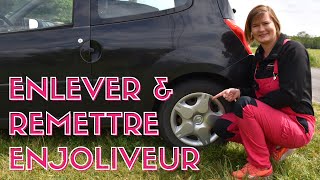 Comment enlever et remettre un enjoliveur [upl. by Ame48]