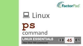 Linux ps command summary with examples [upl. by Nedarb]