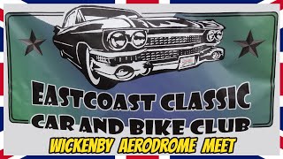 Eastcoast Classic Car and Bike Club at the Wickenby Aerodrome [upl. by Essirehs]