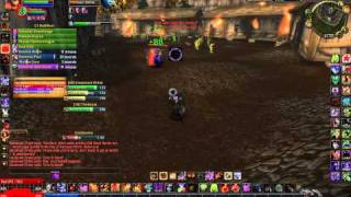 WoW Warlock solo  Lieutenant DrakeCaverns of Time Escape from Durnholde Keep 1st Boss  Normal [upl. by Earl]