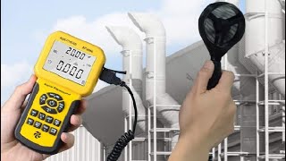 HVAC Anemometer Handheld CFM Pro HVAC Anemometer Review [upl. by Yelha]