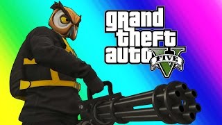 GTA 5 Online Funny Moments  The Weenie Boys amp Minigun Unlocked [upl. by Dorelia]