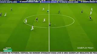 VASCO X ATLÉTICOMG FAZEM JOGÃO NO PES21 [upl. by Adnah]