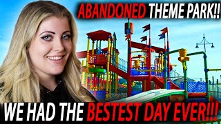 EXPLORING FORT FUN ABANDONED WATER PARK amp INDOOR PLAY AREA UK WE PLAYED ON THE WATERSLIDES [upl. by Enyar636]