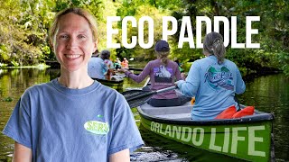 We joined Eco Paddle at the Wekiva River for an educational experience [upl. by Haerdna]