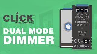 Click Dual Mode Dimmer Switch [upl. by Ardie]