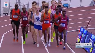 2018 NCAA Indoor Track Championship Men’s 5000m [upl. by Neerehs]