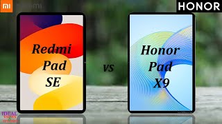 xiaomi redmi pad SE vs Honor pad X9 [upl. by Faux]