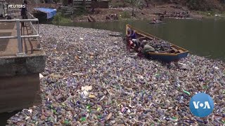 Plastic waste chokes off power in eastern DRC [upl. by Aihseuqal978]