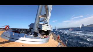 Maltese Falcon at the Perini Navi Cup 2013 in Sardinia [upl. by Lavona17]