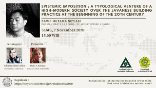 EPISTEMIC IMPOSITION  DAVID HUTAMA SETIADI [upl. by Aramo997]