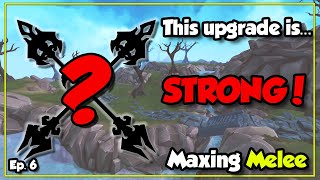 This upgrade ANNIHILATES Maxing Melee Ep 6 [upl. by Hluchy]