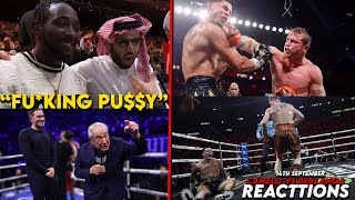 Boxing Pros Ringside REACTION on Canelo vs Berlanga Fight [upl. by Hsaniva]