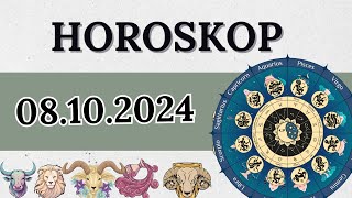 HOROSKOP FÜR 8 OKTOBER 2024 FÜR ALLE STERNZEICHEN [upl. by Darreg637]