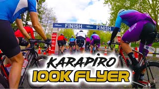 Bike Race Karapiro 100k flyer 2023 [upl. by Yeca]