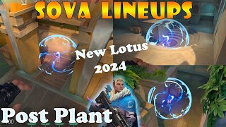 Top 15 New Lotus Sova Post Plant Lineups  Sova Lineups Lotus  Sova Shock Dart Lotus [upl. by Keyes]