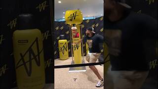 🤣🥊 JAKE PAUL’S FACE ON A PUNCHING MACHINE [upl. by Aicetal631]